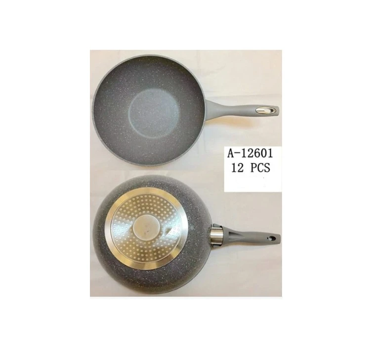 Tigaie Wok 28cm Fier + PVC A-12601 Wei